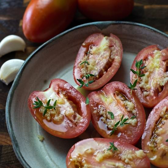 Slow Cooked Tomatoes