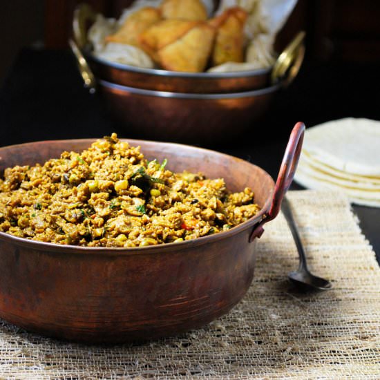 Vegetarian Keema