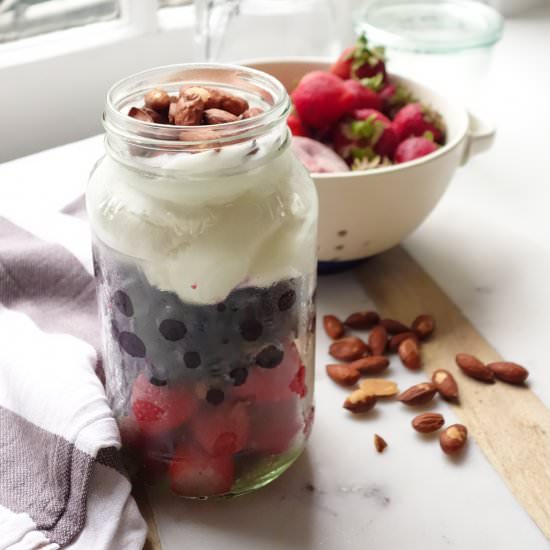 Frozen Berry Parfait