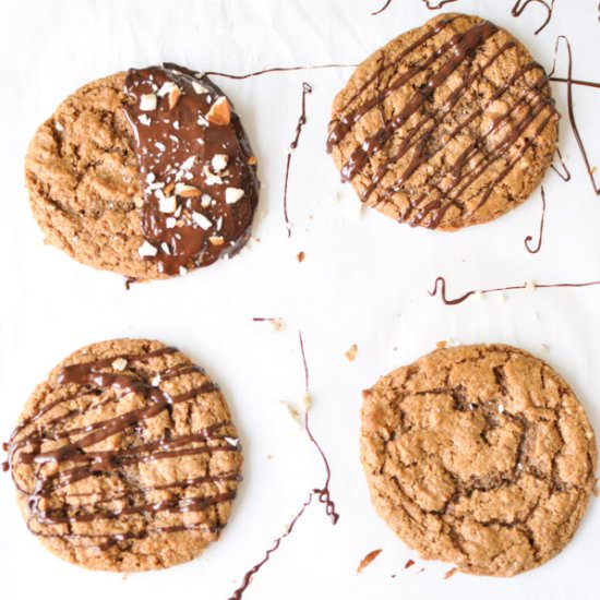 Flourless Almond Butter Cookies