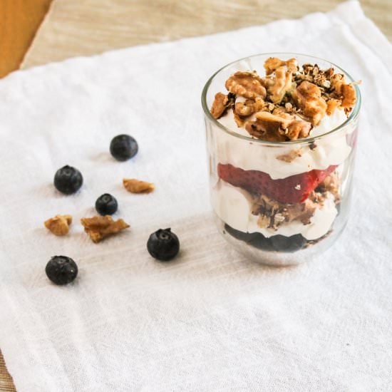 Berry and Oat Breakfast Crisp