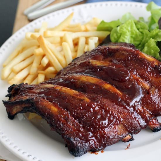 Sticky Baby Back Ribs
