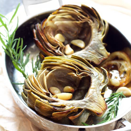 Roasted Artichokes