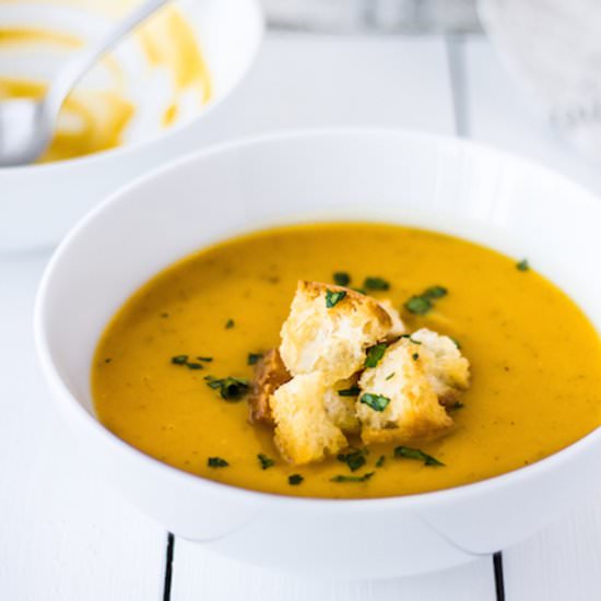 Butternut Squash and Coriander Soup