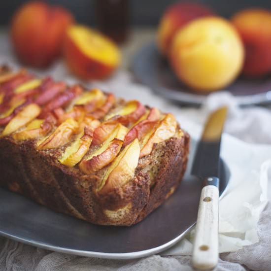 Paleo Maple Peach Bread