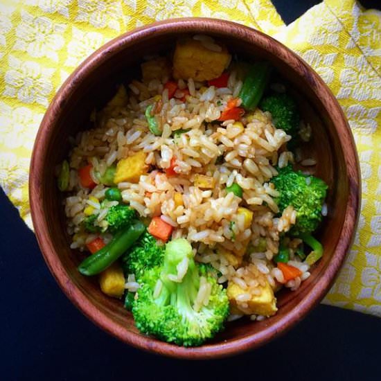 Vegan and Gluten-Free Fried Rice