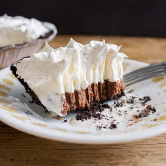 Nutella and Creole Cream Cheese Pie