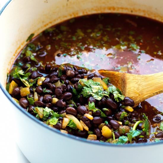 Spicy Black Bean Soup