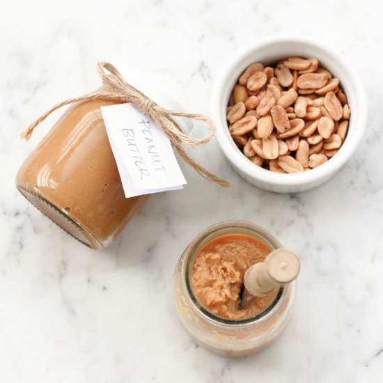 10-Minute Creamy Peanut Butter