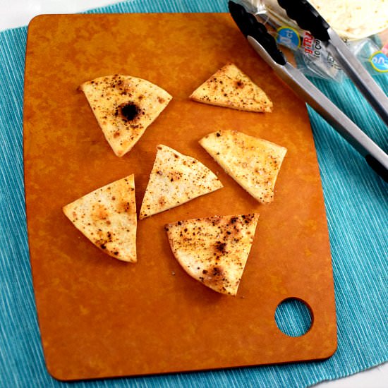 Spicy Lime Homemade Baked Chips