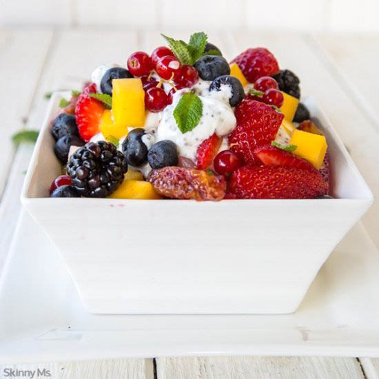 Fruit Salad w/ Poppy Seed Dressing
