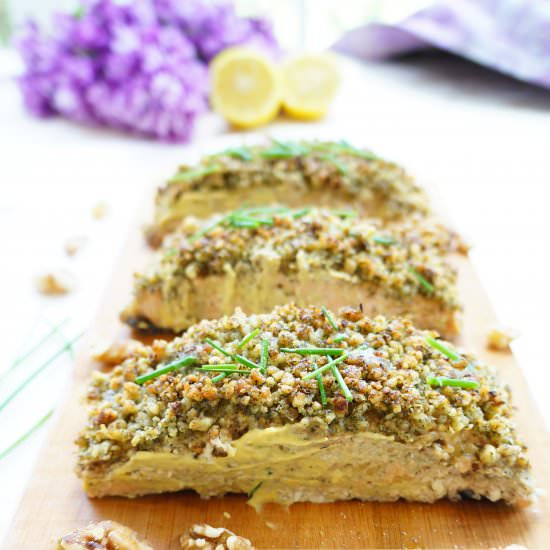Walnut Crusted Salmon