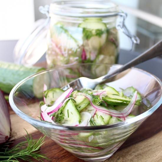 Pickled Cucumber Salad