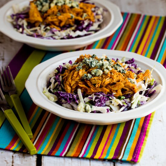 Slow Cooker Buffalo Chicken Bowl