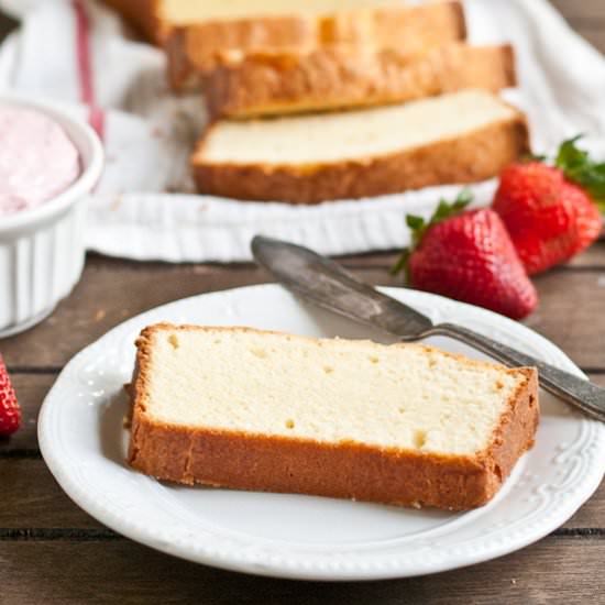 Mom’s Cream Cheese Pound Cake
