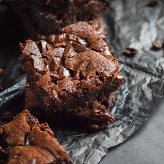 Mocha Chocolate Chunk Brownies