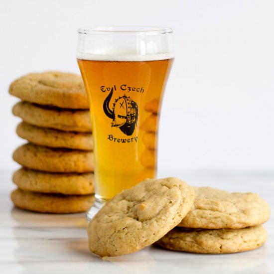 Brown Sugar Beer Cookies