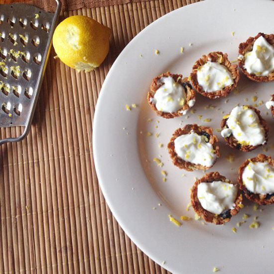 Lemon Blueberry Muesli Cups