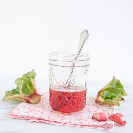 Rhubarb Simple Syrup