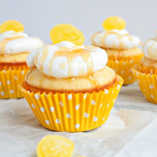 Honey Lemon Cupcakes