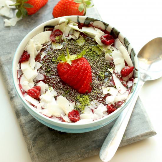 Vegan Superfoods Smoothie Bowl