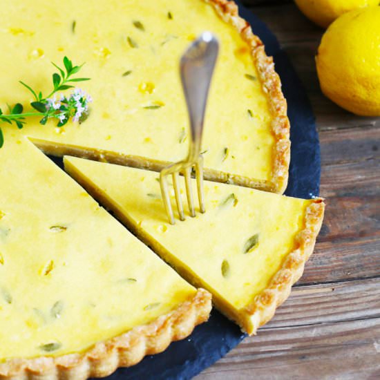 Lemon Thyme Tart