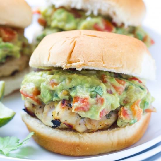 Cilantro Lime Chicken Sliders