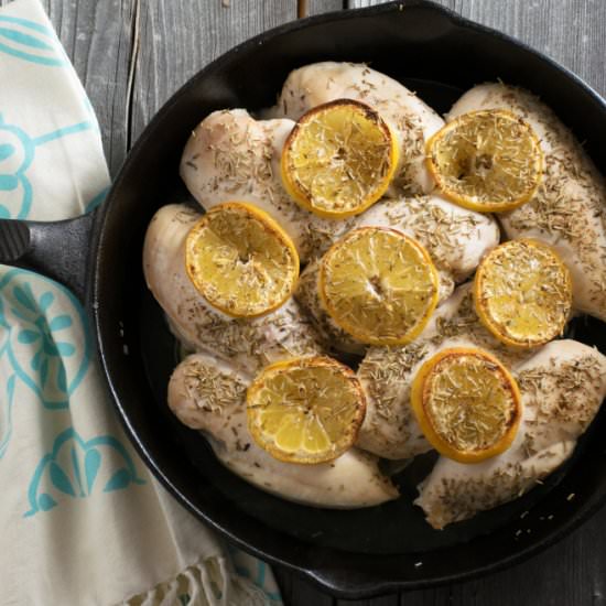 Lemon Rosemary Chicken Breasts