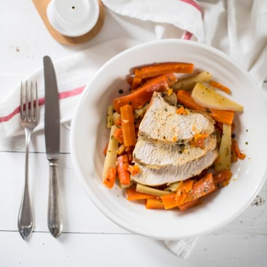 Turkey with Carrots