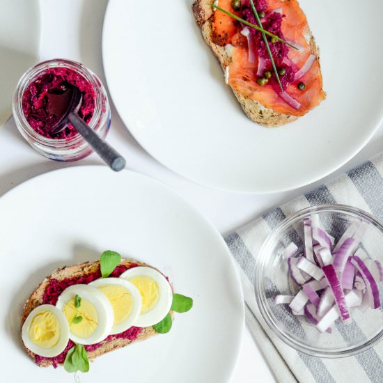 Open-face Sandwiches