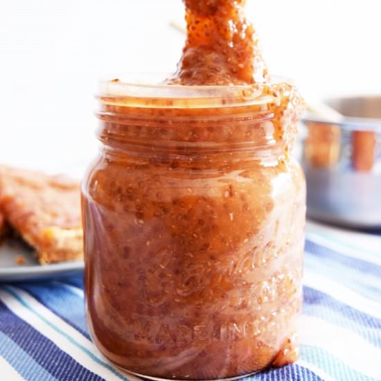 Strawberry Mango Chia Seed Jam