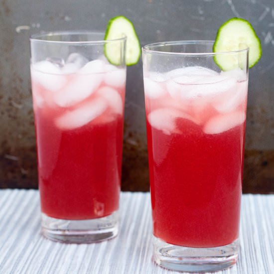 Cucumber Cape Codder Cocktail