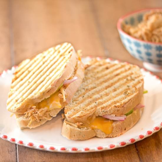 Pulled Chicken Panini