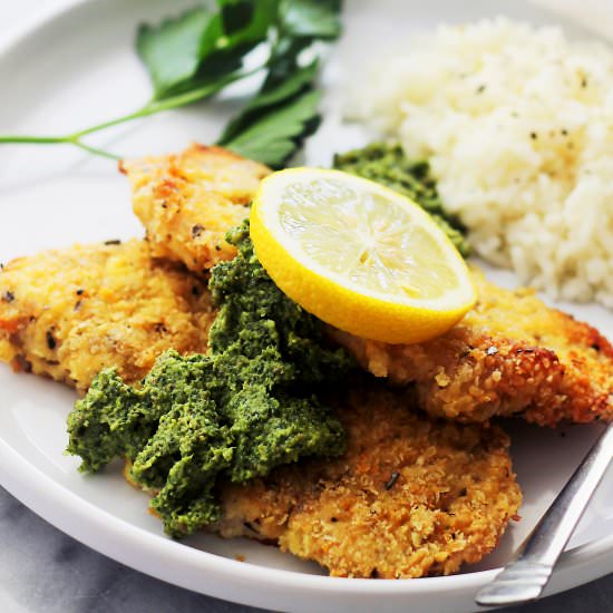Breaded Baked Pork Chops