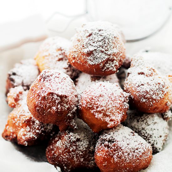 Yogurt Doughnut Holes