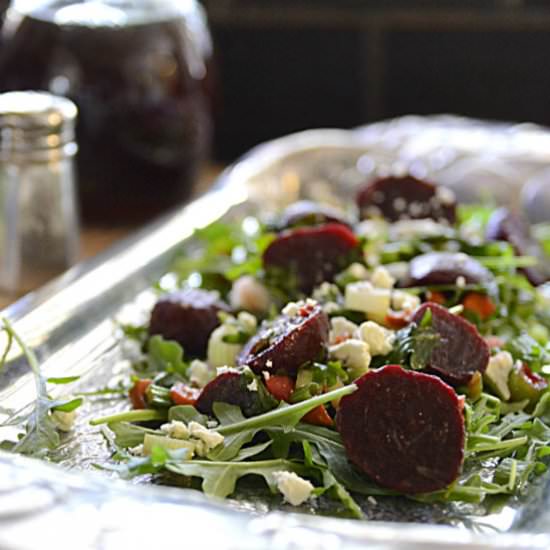 Beet and Arugula Salad