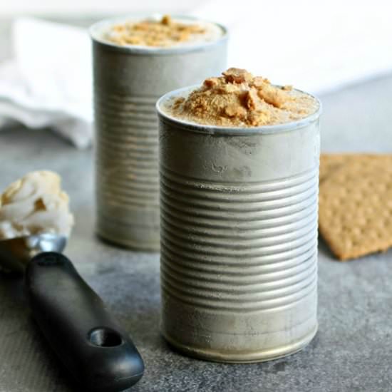 Peanut Butter Banana Frozen Yogurt