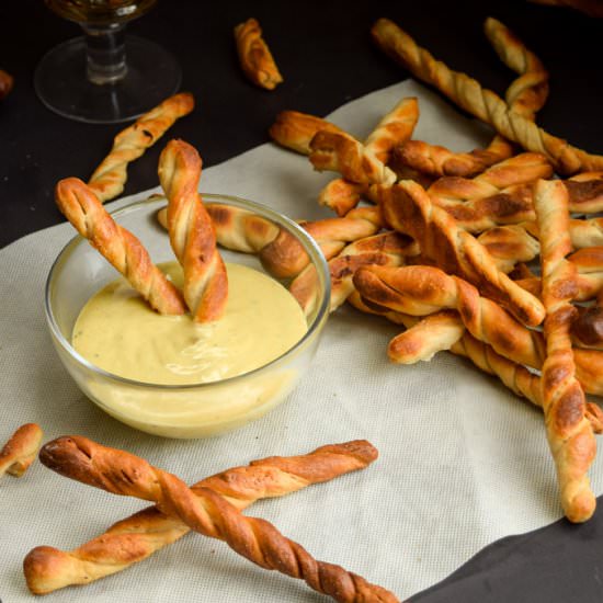 Sourdough Hard Pretzel Twists