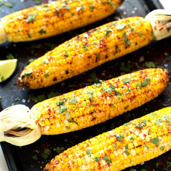 Grilled Corn on the Cob