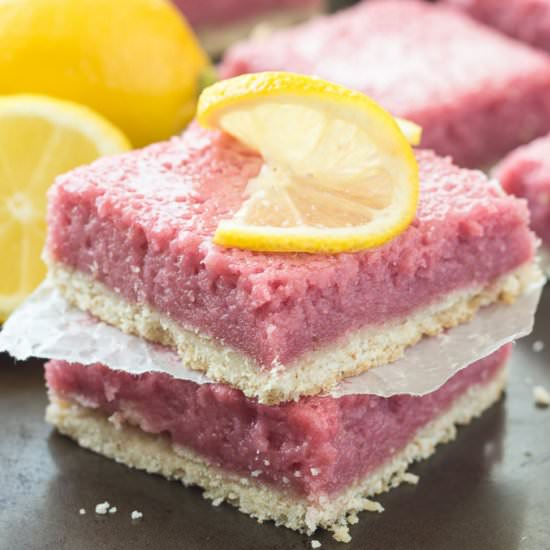 Strawberry Pineapple Lemonade Bars