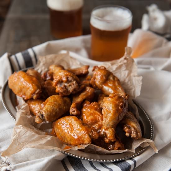 IPA Sriracha Chicken Wings