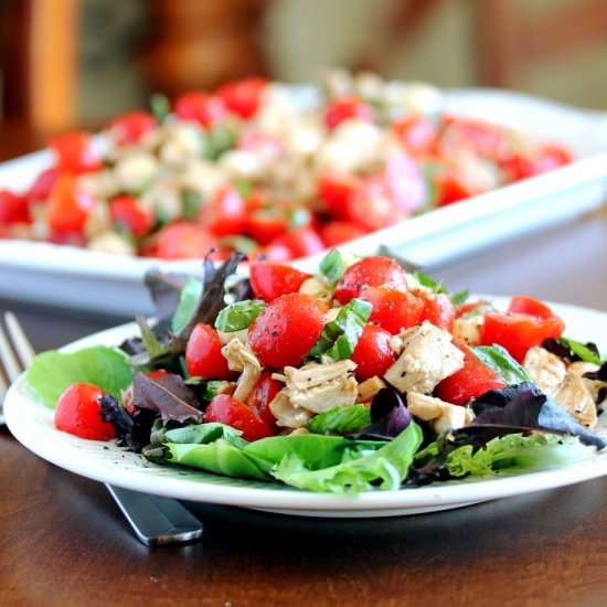 Chicken Caprese Salad