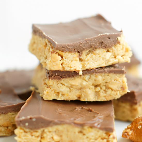 Chocolate Peanut Butter Ritz Bars