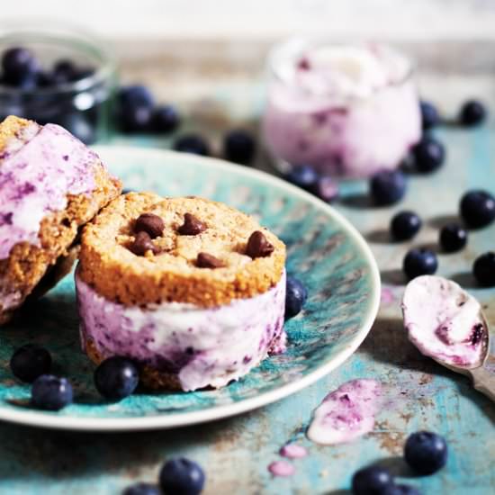Blueberry Cheesecake Cookies