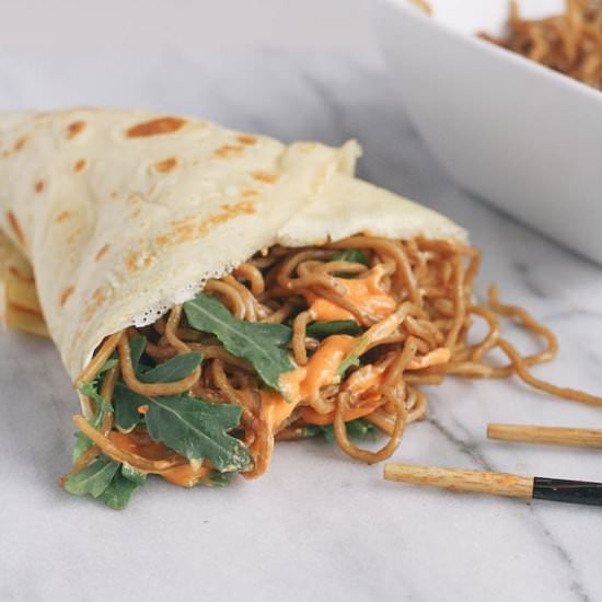 Yakisoba Noodle Crepe