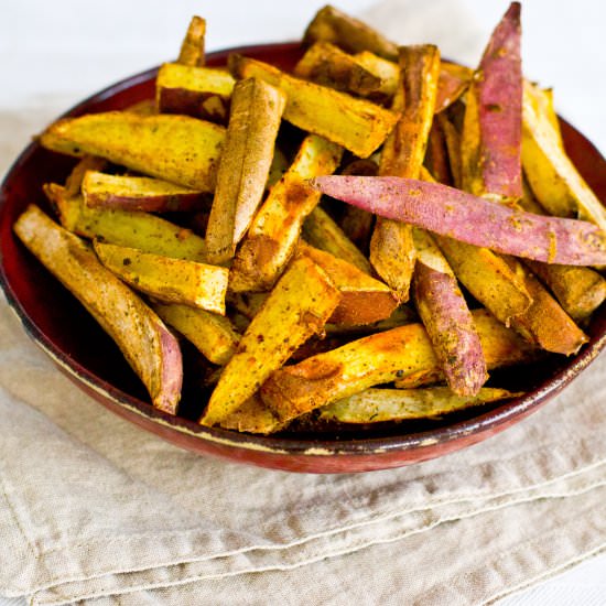 Crunchy Sweet Potato Fries