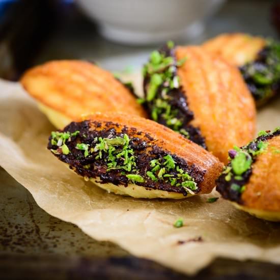 Lemon and Vanilla Madeleines