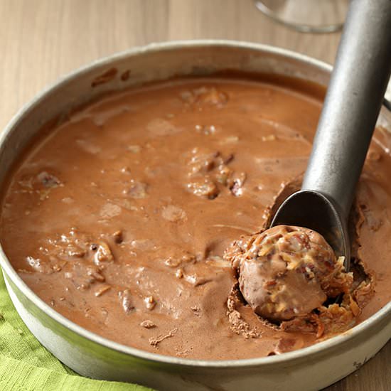 German Chocolate Cake Ice Cream