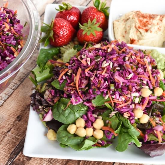 Red Cabbage Coleslaw