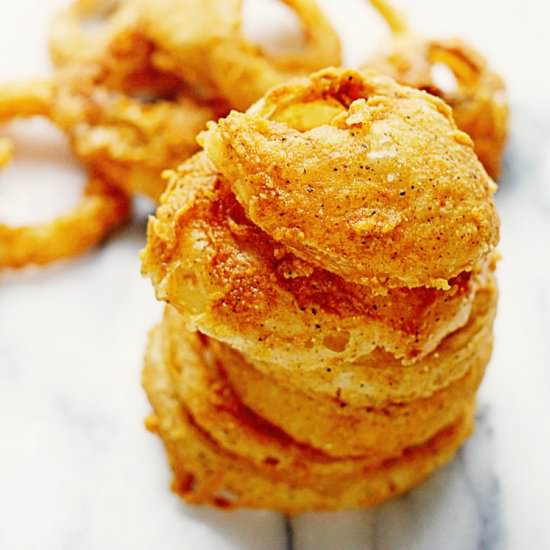 Crispy Fried Onion Rings